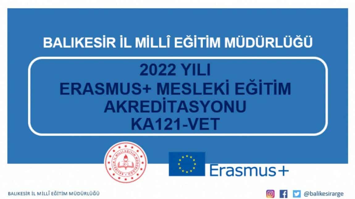 BALIKESİR İL MİLLÎ EĞİTİM MÜDÜRLÜĞÜ 2022 YILI ERASMUS+ MESLEKİ EĞİTİM AKREDİTASYONU KONSORSİYUMU ÜYELERİ AÇILIŞ VE PLANLAMA TOPLANTISI